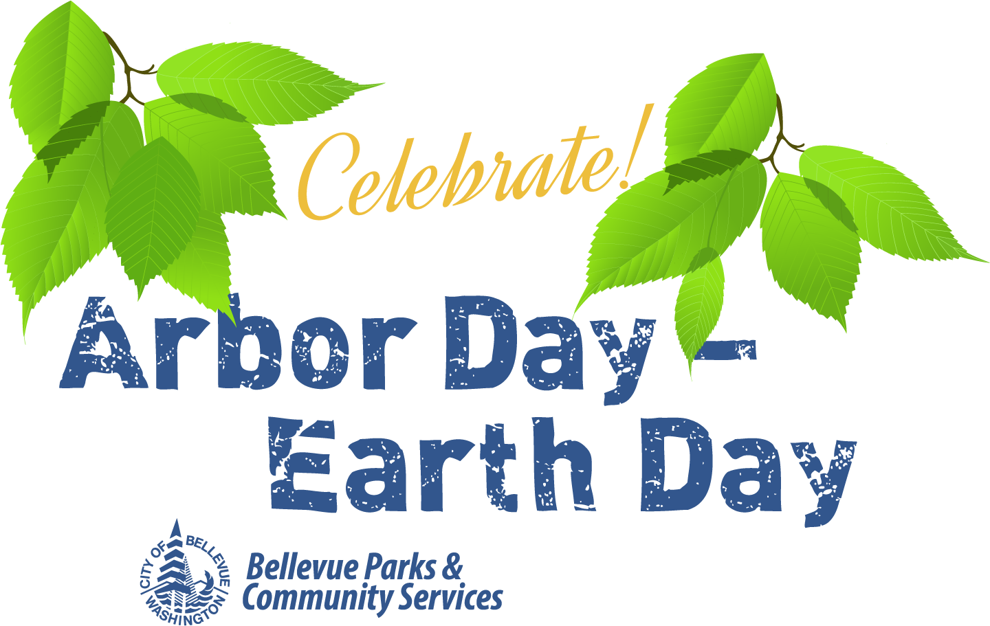Arbor Day-earth Day Family Festival - Bellevue Clipart (1469x933), Png Download