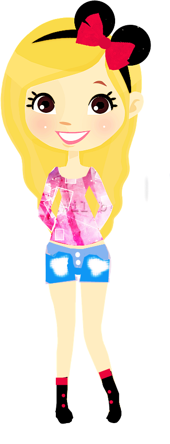 Doll Png Image - Muñecas En Caricatura Clipart (488x912), Png Download