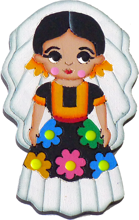 456 X 720 5 - Tehuana Png Clipart (456x720), Png Download