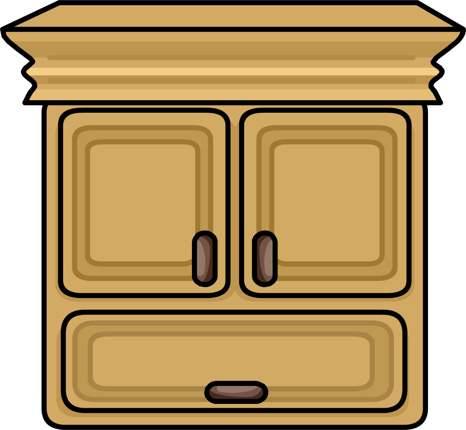 Cabinet Png Clipart (1787x1649), Png Download