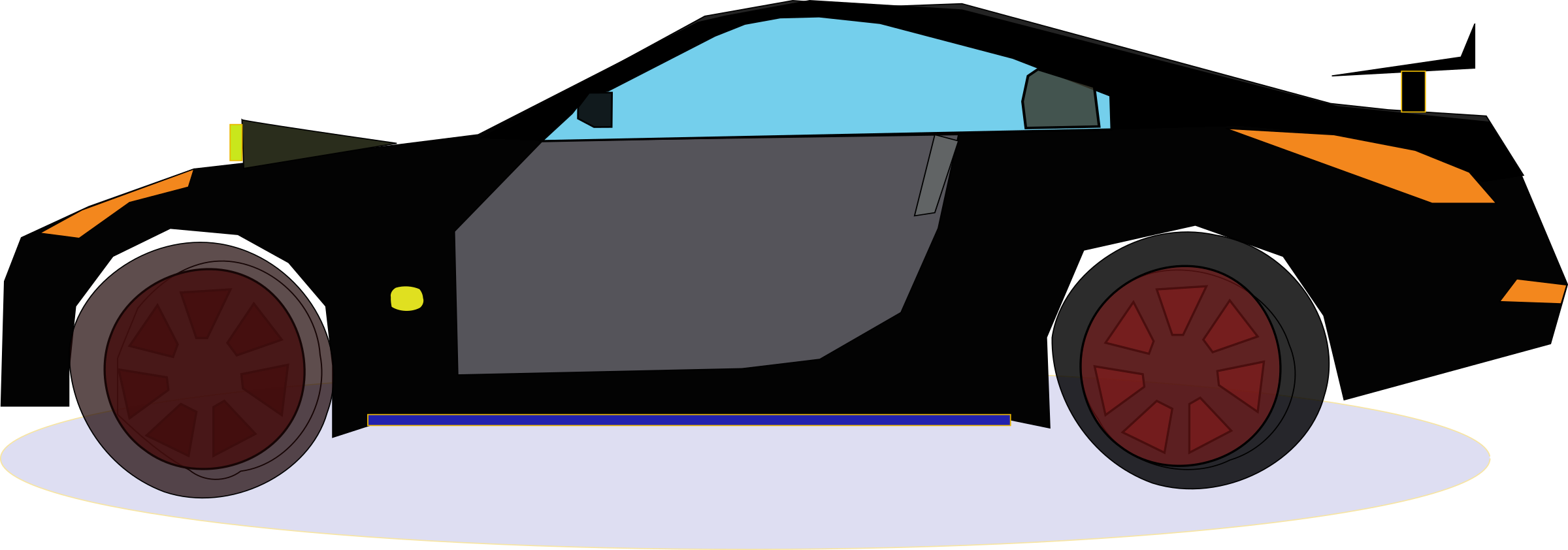 This Free Icons Png Design Of Car Nissan - Auto Clipart Transparent Png (2400x842), Png Download