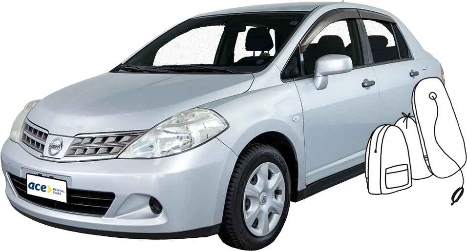 Value Compact - 2012 Nissan Car Clipart (1000x584), Png Download