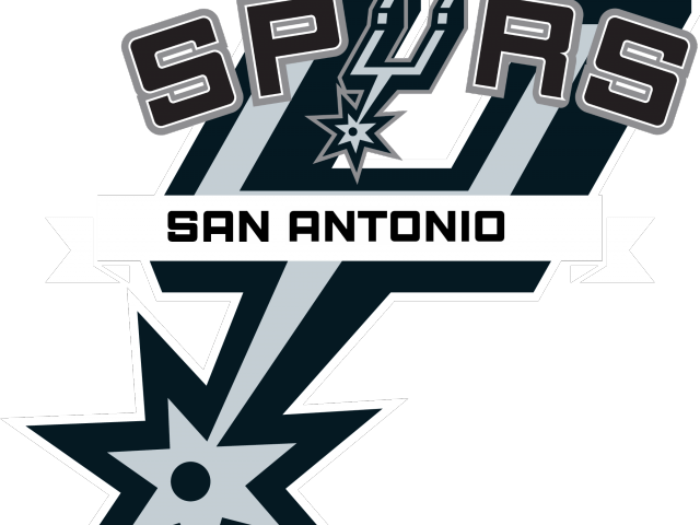 San Antonio Spurs Clipart Png - Logo San Antonio Spurs Transparent Png (640x480), Png Download