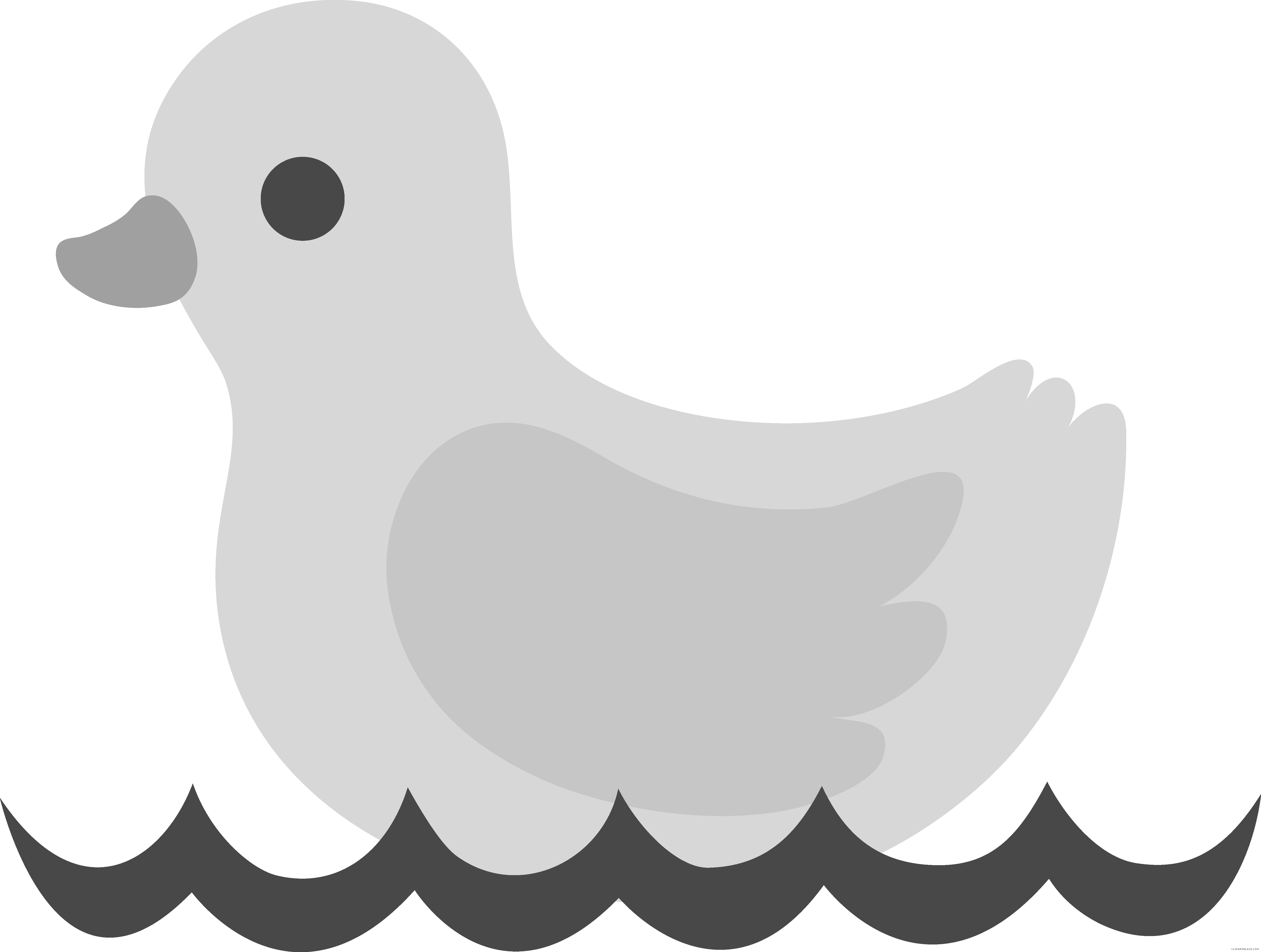 Duck Page Of Clipartblack Com Animal Free Ⓒ - Clip Art - Png Download (5691x4297), Png Download