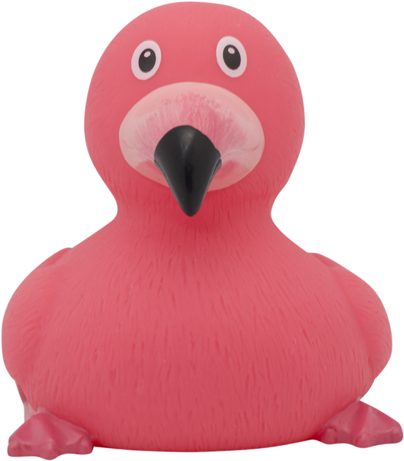 Flamingo Duck By Lilalu Shop Ducks - Rubber Duck Flamingo Clipart (1024x1024), Png Download