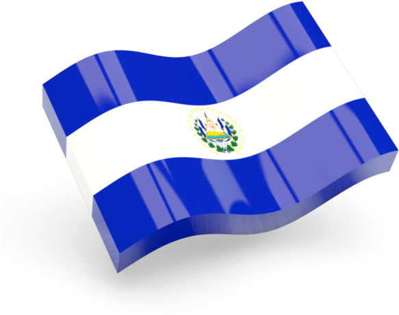 Illustration Of Flag Of El Salvador - United Arab Emirates Flag Icon Clipart (640x480), Png Download