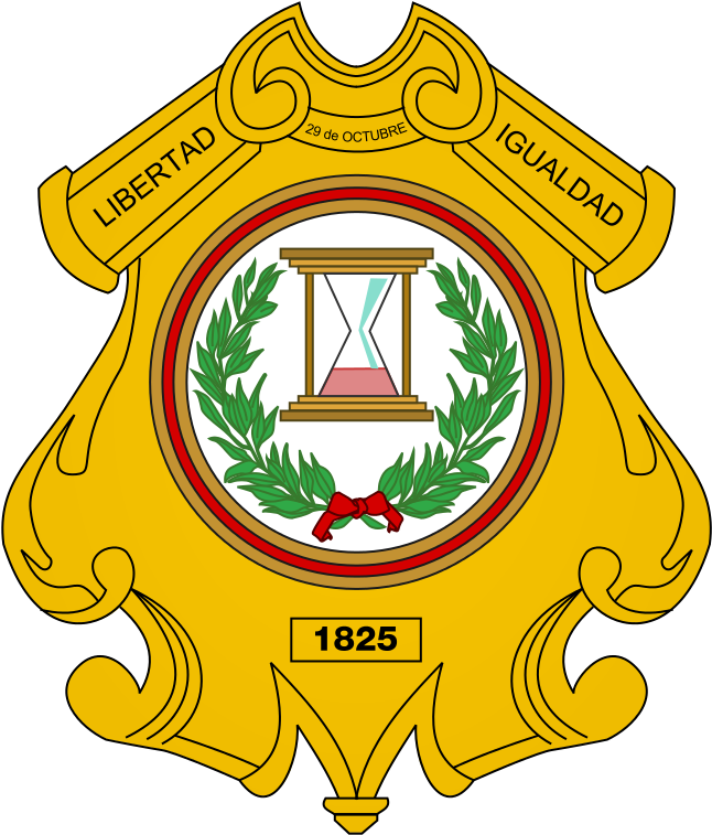 Flag, Coat Of Arms Of Totonicapán - Escudo De Totonicapan Clipart (646x757), Png Download