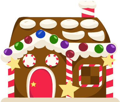 Gingerbread House Png - Gingerbread House Clipart (612x513), Png Download