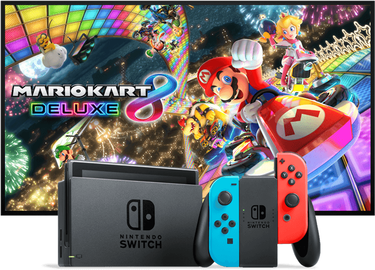 Mario Kart 8 Deluxe - Mario Kart 8 Deluxe 4k Clipart (900x675), Png Download