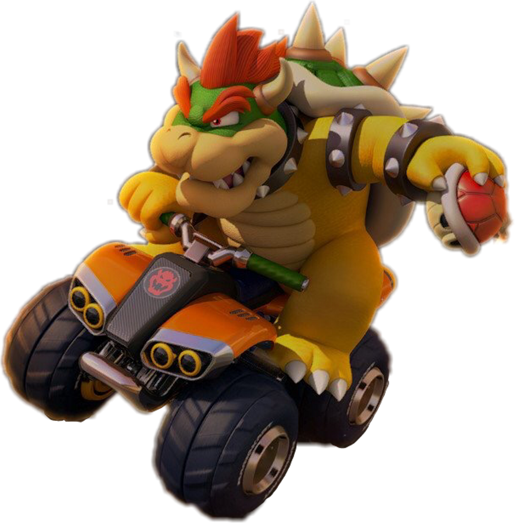 #mario #bowser #mariokart #mk8 #mk8d #deluxe #mariokartdeluxe - Model Car Clipart (1024x1039), Png Download