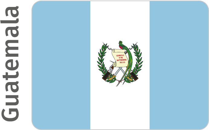 Programa De Cooperación 2016-2018 - Guatemala Flag Transparent Clipart (833x833), Png Download