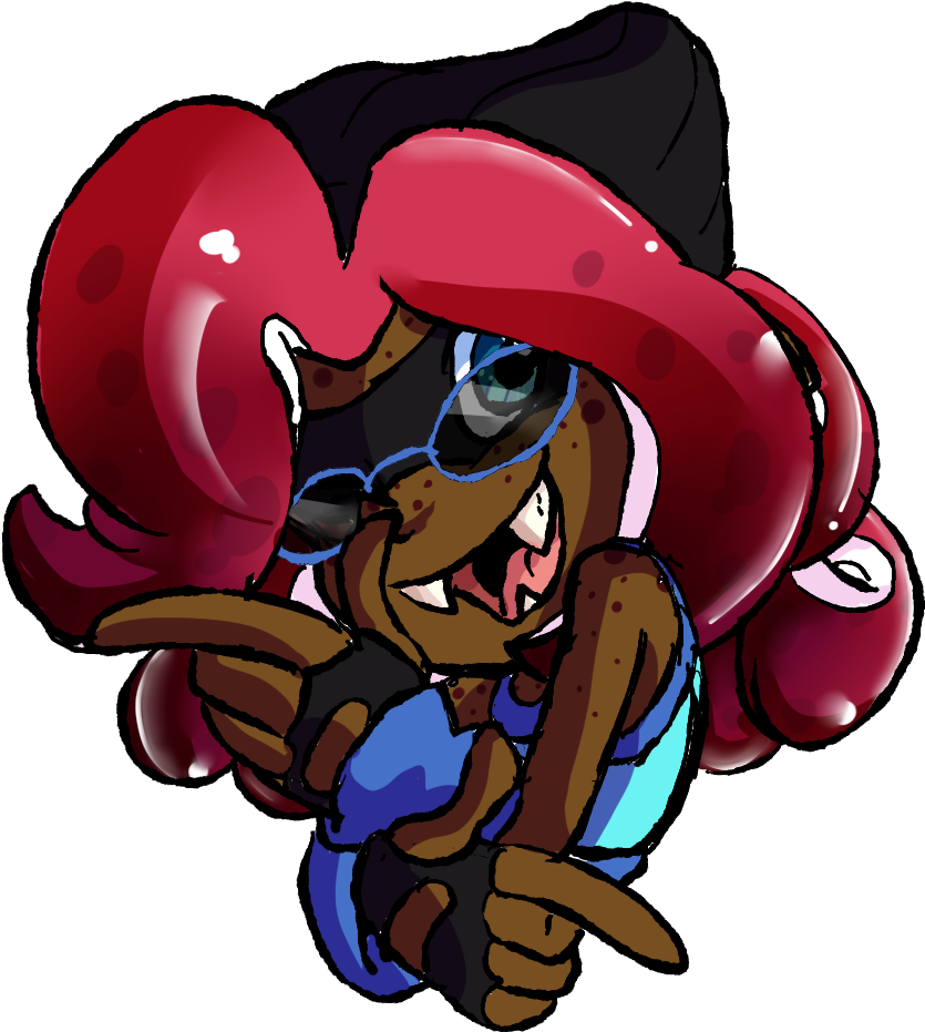 Inkling - Cartoon Clipart (890x977), Png Download