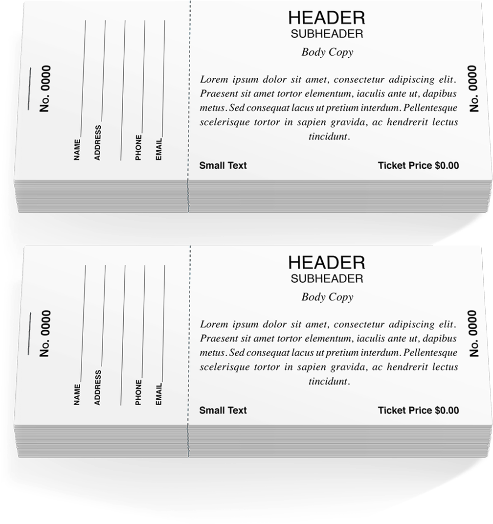 Pdf Raffle Ticket Template Clipart (1008x1071), Png Download