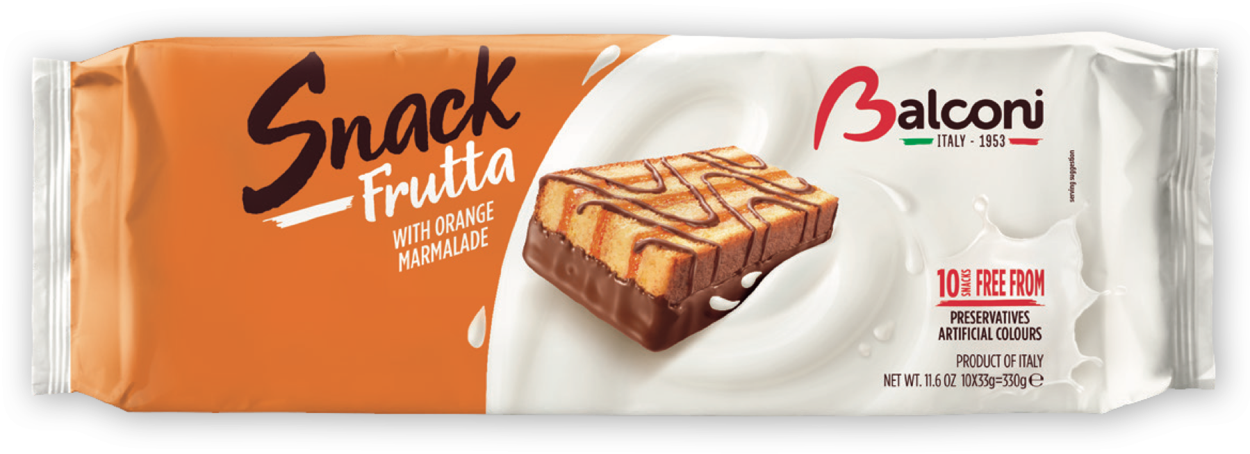 Discover Snack Frutta - Potato Bread Clipart (1800x800), Png Download