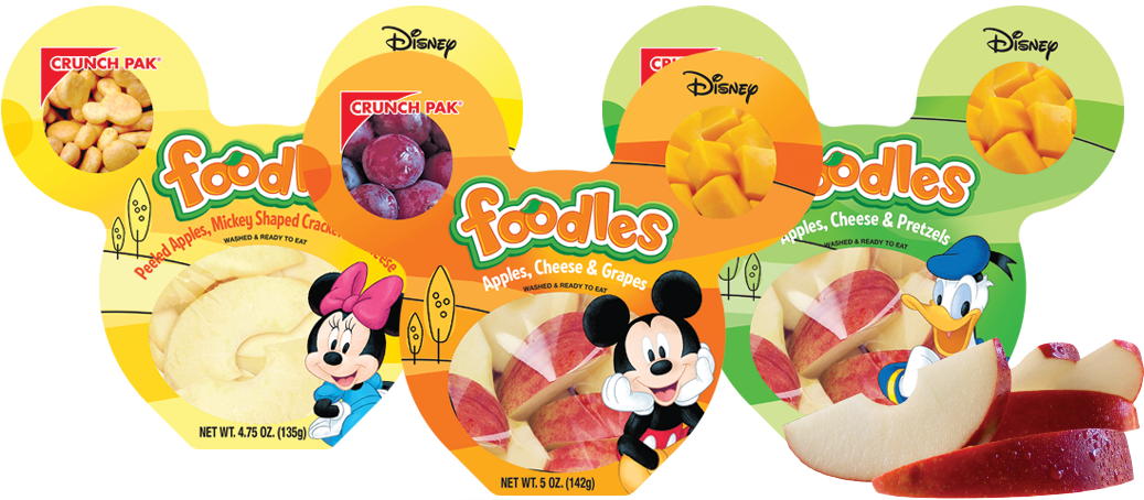 Cp Kidz - Foodle Disney Clipart (1037x454), Png Download