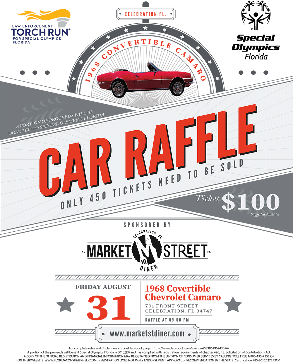 Car-raffle - Special Olympics Clipart (1000x1257), Png Download