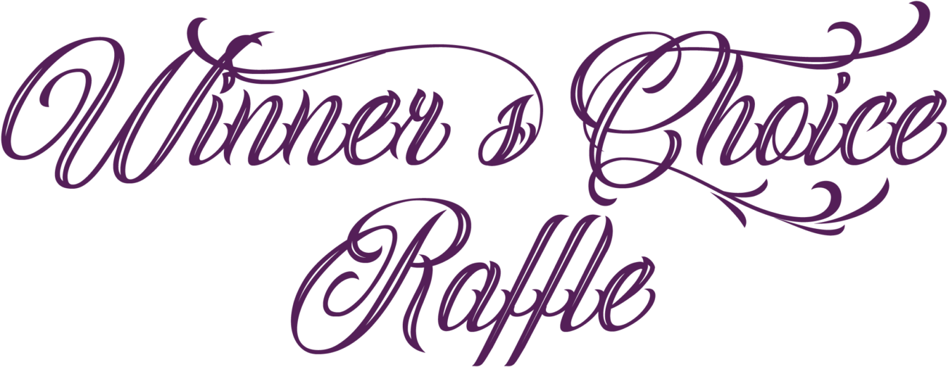 Winners Choice Raffle - Calligraphy Clipart (1920x600), Png Download