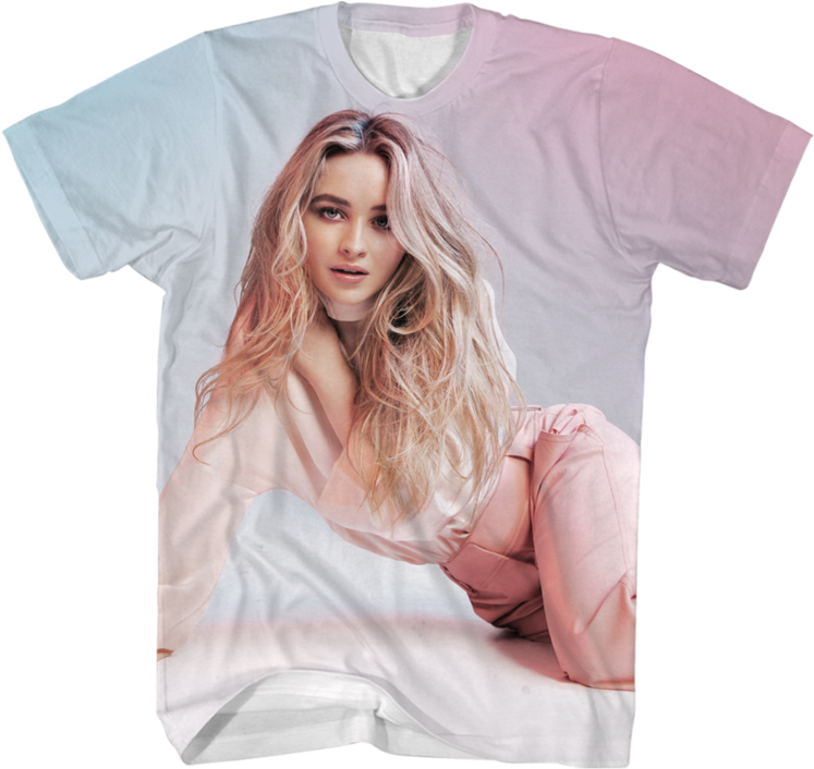 Sabrina Carpenter Vogue Theatre , Png Download Clipart (747x706), Png Download