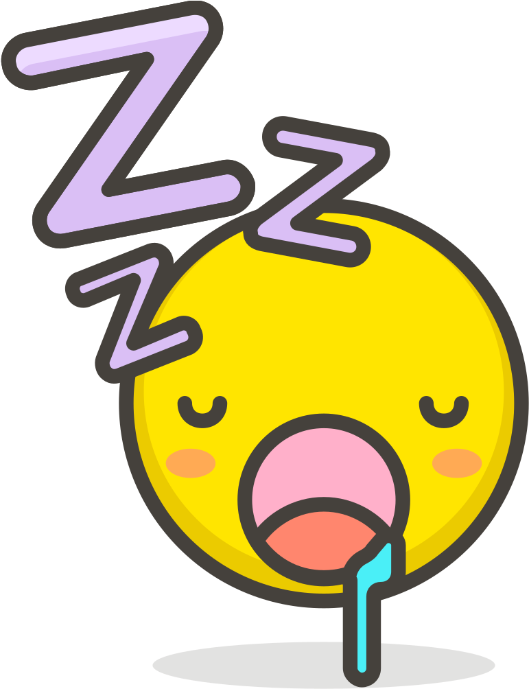 035 Sleeping Face - Icono De Dormir Png Clipart (1024x1024), Png Download