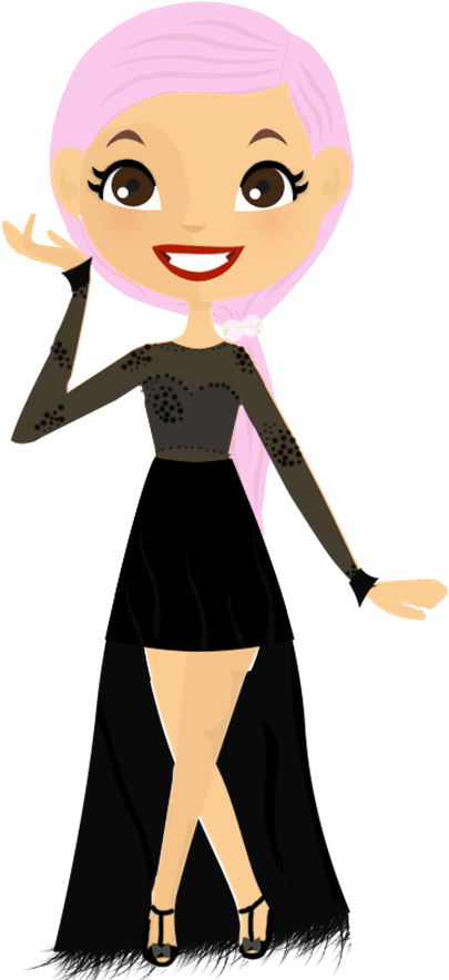 Doll Sabrina Carpenter - Cartoon Clipart (523x896), Png Download