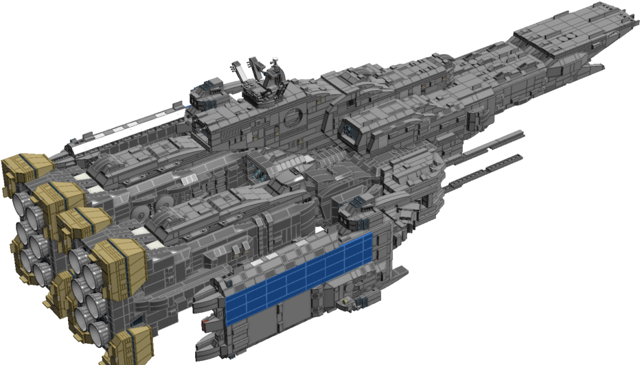 Perspective - Lego Macross Sdf 1 Clipart (1024x542), Png Download