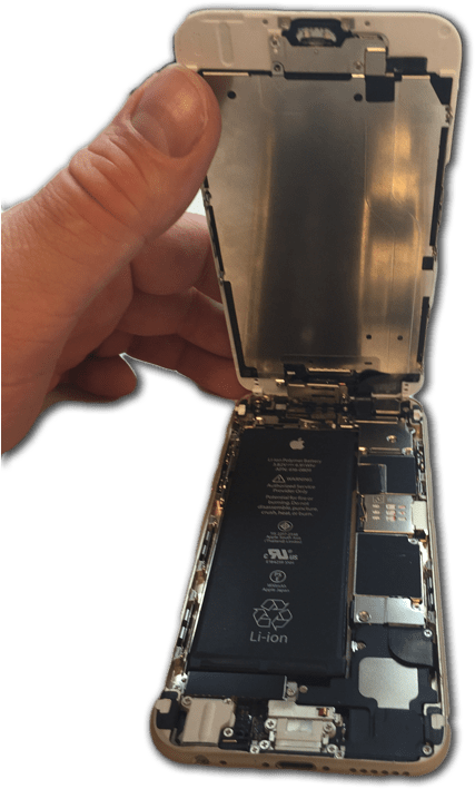 Iphone 5s Screen Removal Clipart (469x800), Png Download