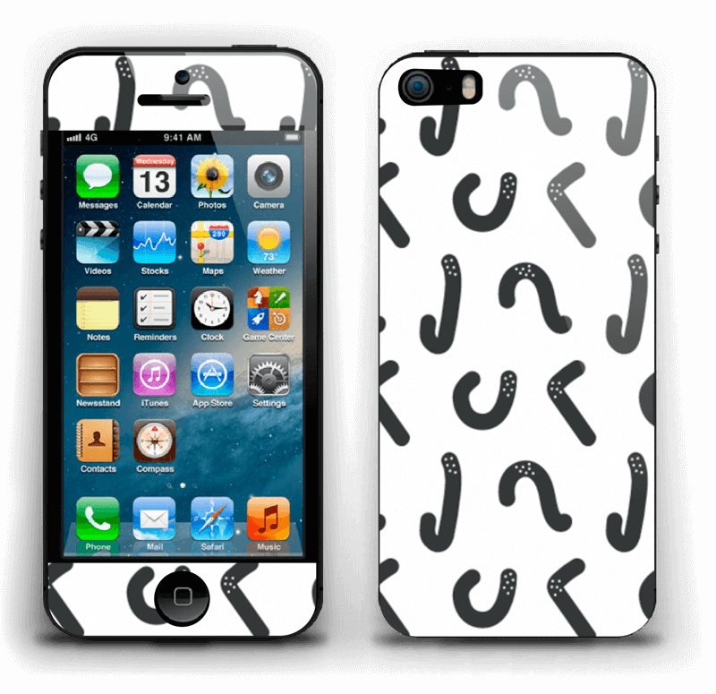 Chickenpox Skin Iphone 5s - Iphone 4 Clipart (800x775), Png Download