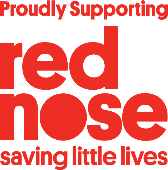 Below Are Some Pictures Of The Red Noses On Our Larger - Graphic Design Clipart (581x588), Png Download