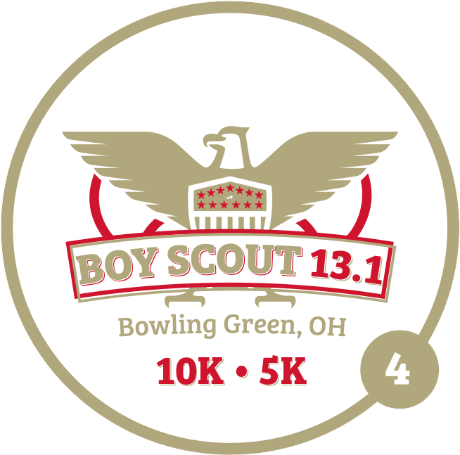Boy Scout Half Marathon & Tenderfoot 5k Bowling Green, - Boy Scouts Of America Clipart (653x687), Png Download