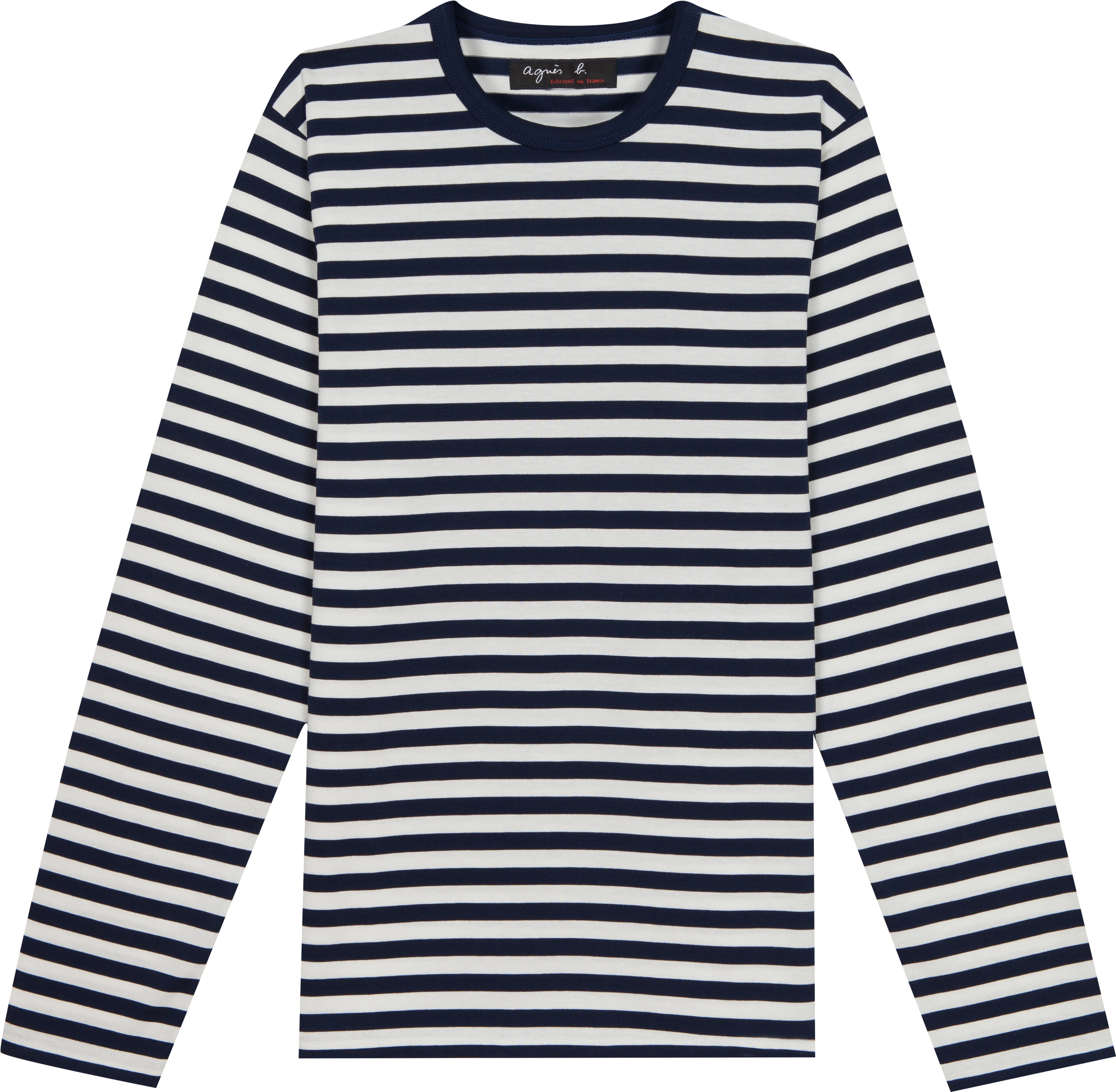 Blue/white Stripes T-shirt Coulos , Png Download Clipart (2501x2448), Png Download