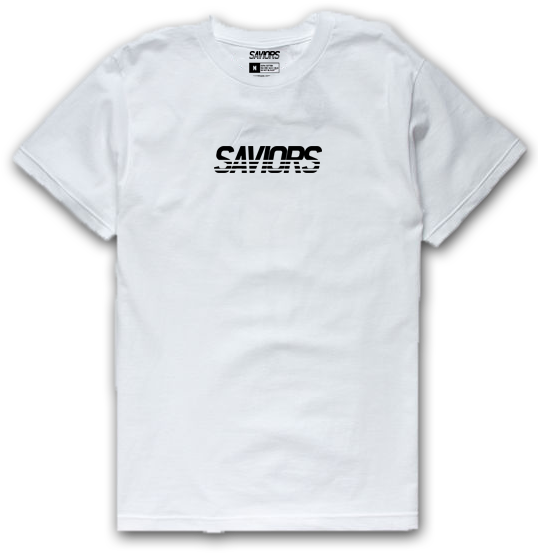 White Stripes Tee - Active Shirt Clipart (539x693), Png Download