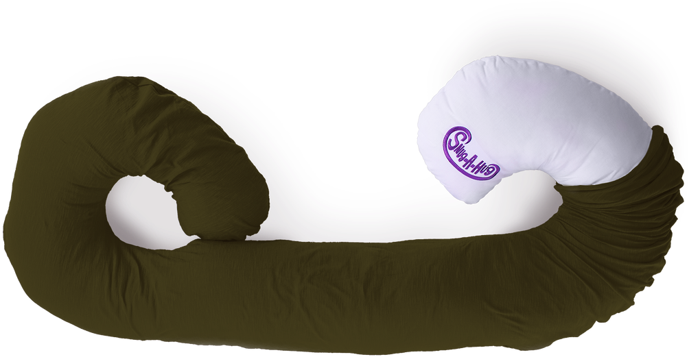 Snug A Hug Body Pillow Plain - Pillow Clipart (1100x660), Png Download