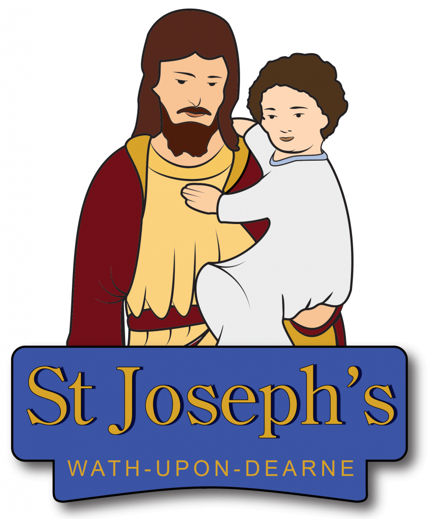 Svg Library Saint Joseph S Church Wath Upon Dearne - St Joseph Catholic Church Logo Clipart (851x1024), Png Download