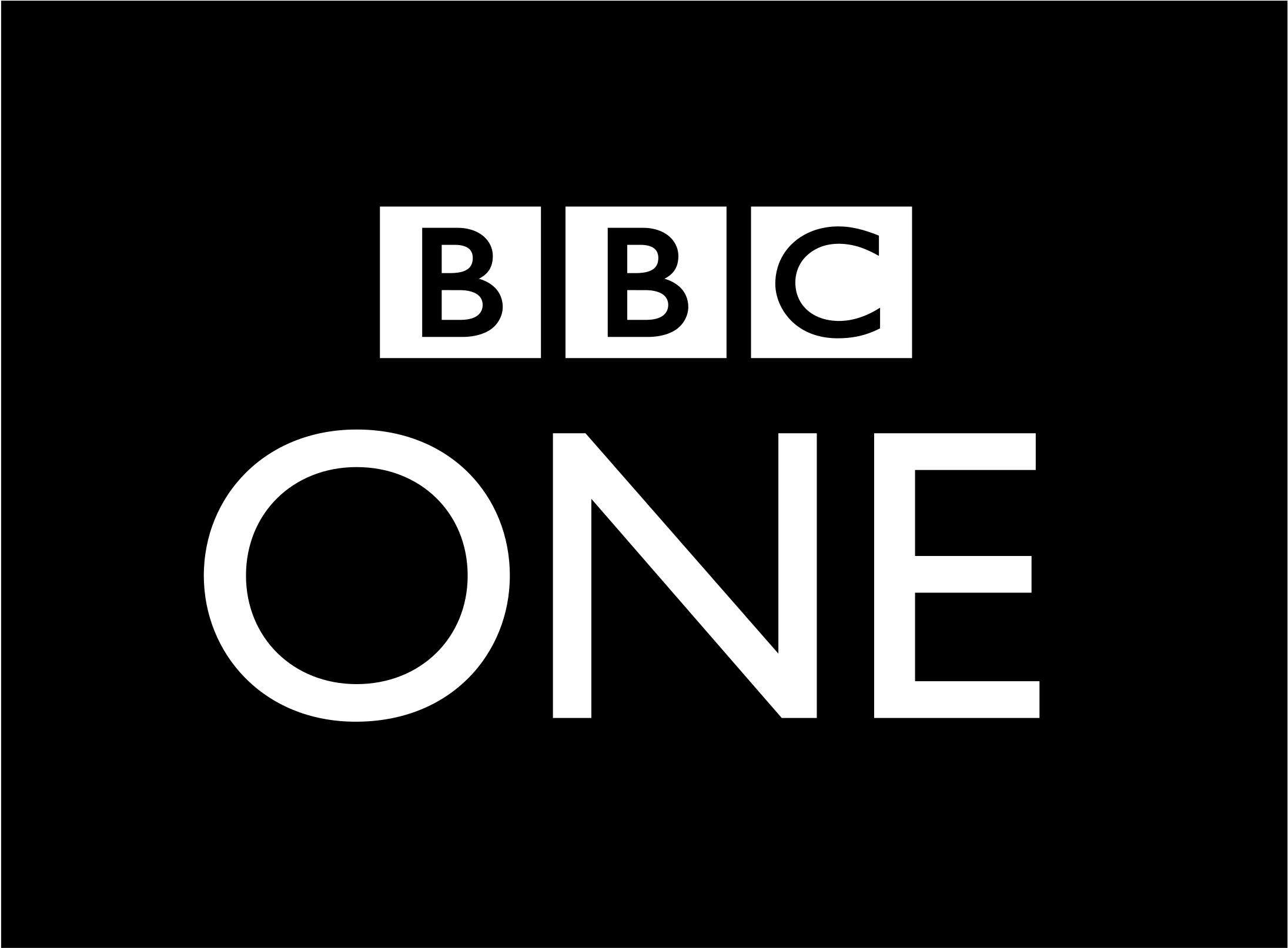 Bbc One 01 Logo Png Transparent - Bbc One Logo White Clipart (2400x2400), Png Download