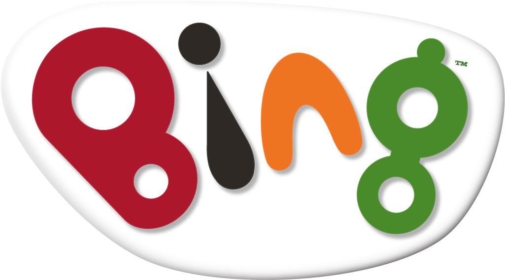 Bing Cbeebies Bbc - Bing Logo Tv Clipart (1024x576), Png Download