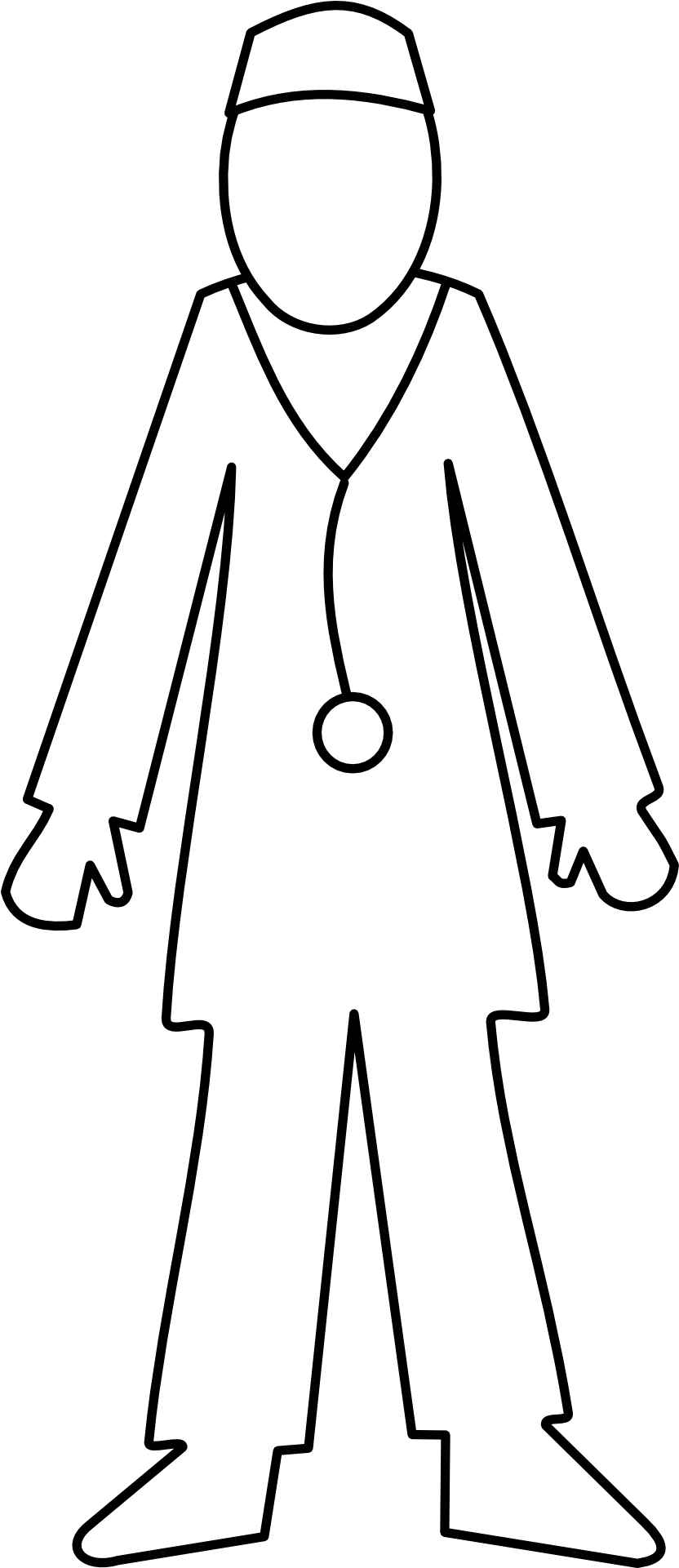 Icon Of A Doctor - Medicine Clipart (960x1920), Png Download