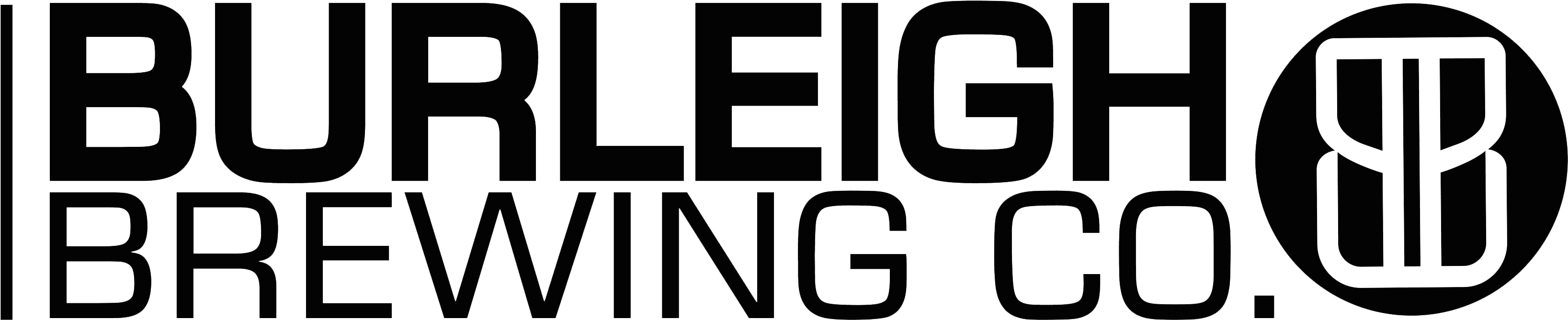 Bbc Logo Transparent - Burleigh Brewing Clipart (3433x855), Png Download