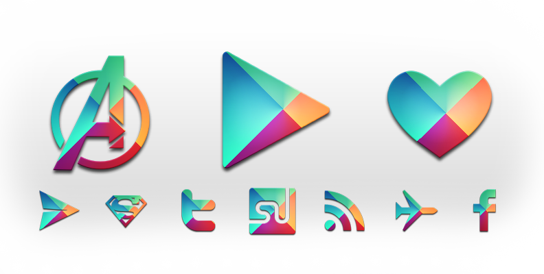 I Tried Those Today While Thinking About The - Cool Play Store Icons Clipart (792x400), Png Download