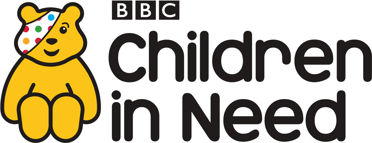 Children In Need Bbc Logo - Children In Need Logo Clipart (1280x494), Png Download
