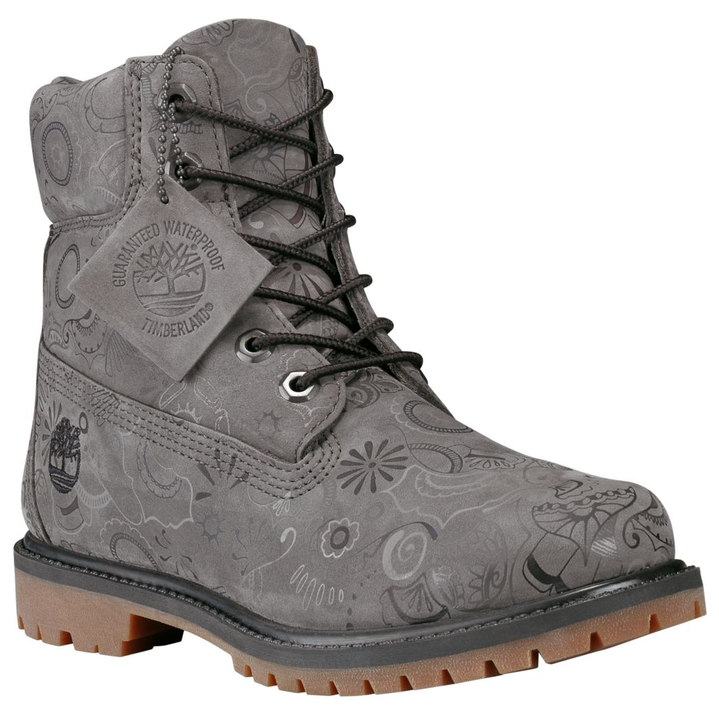 Grey Nubuck/henna Print - Work Boots Clipart (1280x713), Png Download