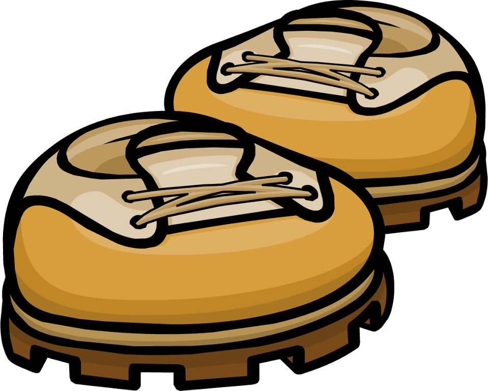 Lumberjack Boots Icon - Club Penguin Boots Clipart (959x768), Png Download