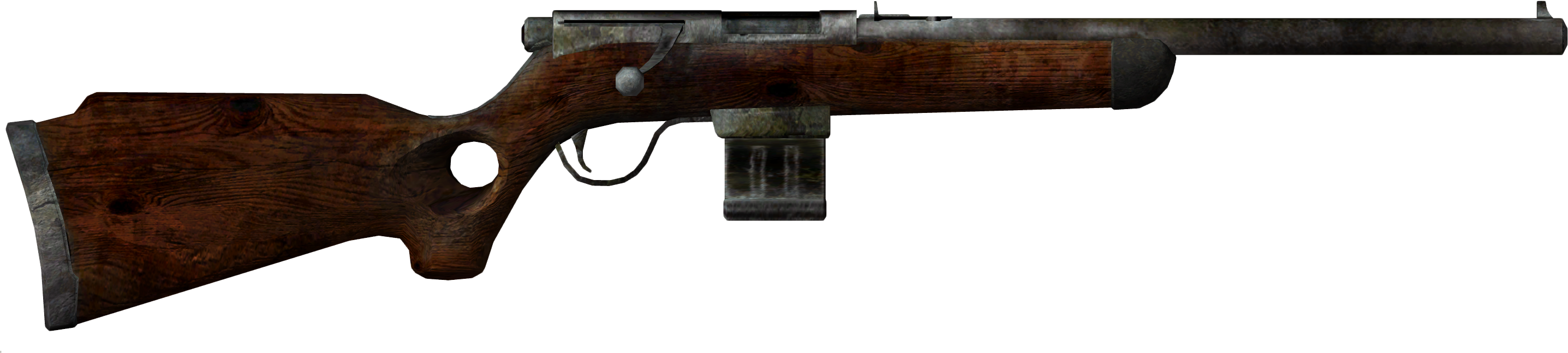 Buck Clipart Shotgun Shell - Варминт Винтовка Fallout New Vegas - Png Download (3000x850), Png Download