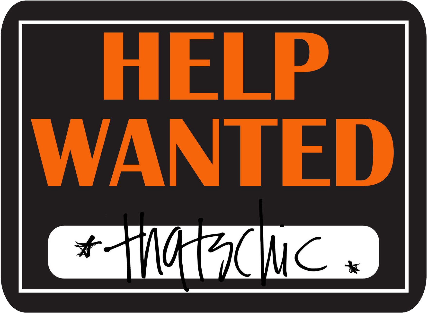 Creative Assistant - Help Wanted Sign Meme Clipart (1919x1408), Png Download