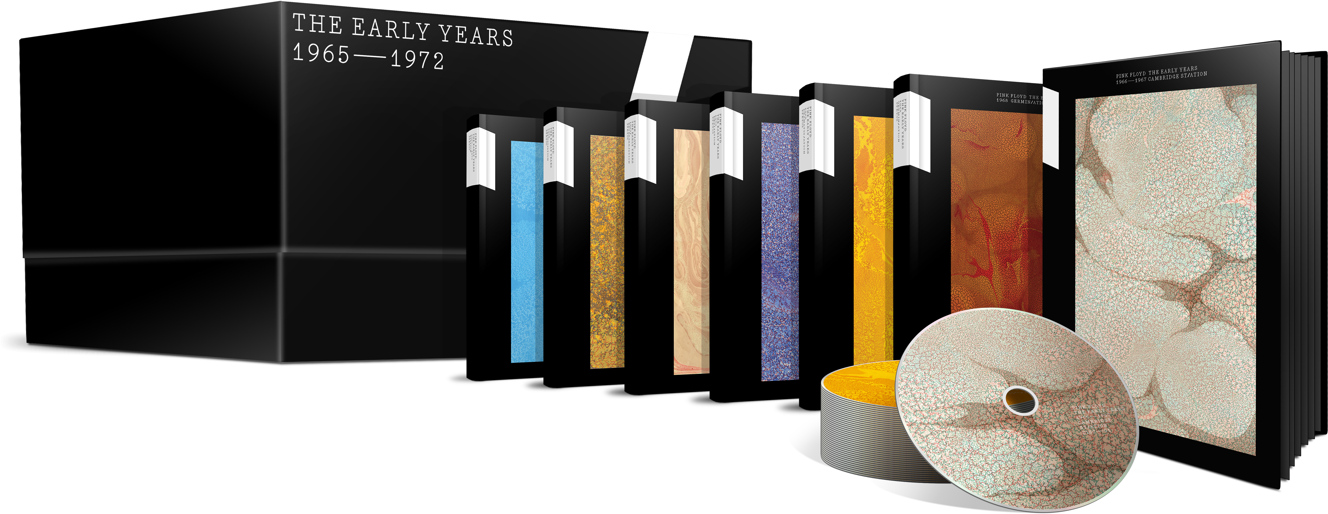 Pink Floyd, The Early Years - Pink Floyd Early Years Box Set Clipart (5440x3383), Png Download