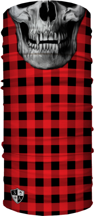 Lumberjack - Red - Tactical Black Skull Clipart (800x800), Png Download