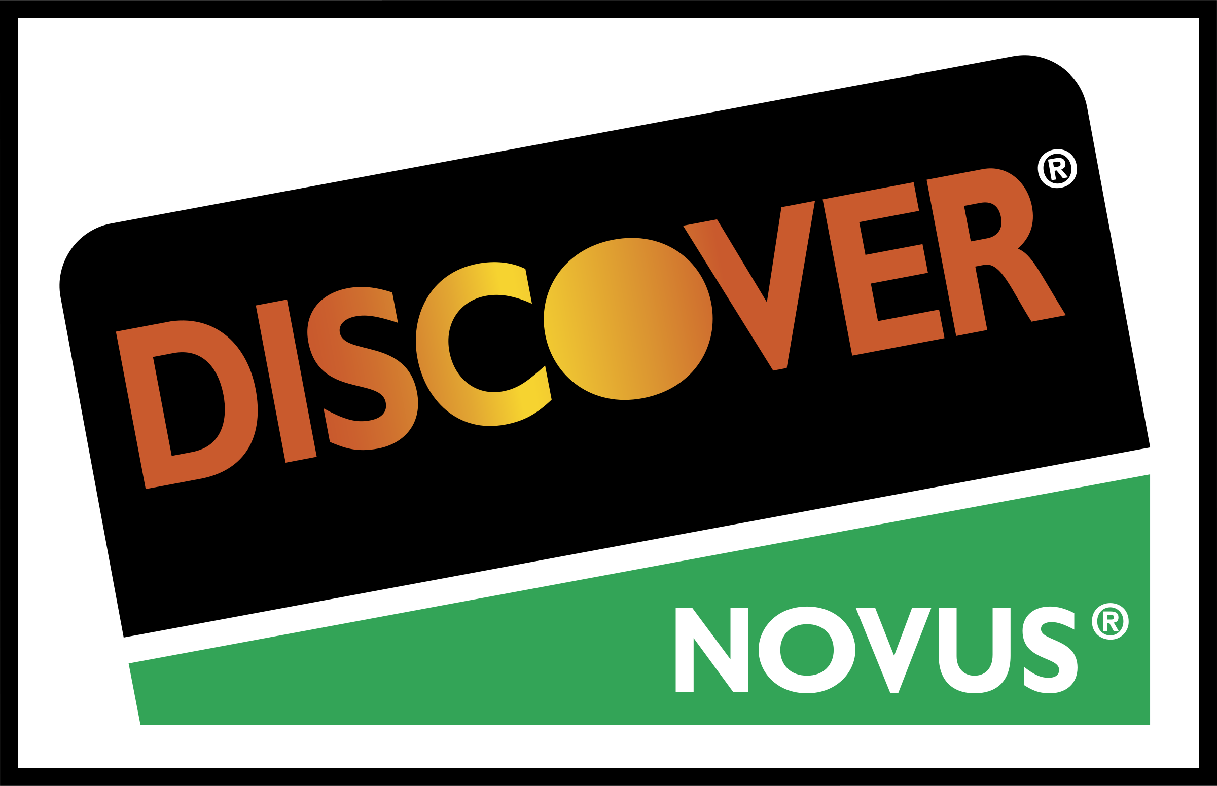 Discover Novus 1 Logo Png Transparent - Discover Novus Card Logo Clipart (2400x1551), Png Download
