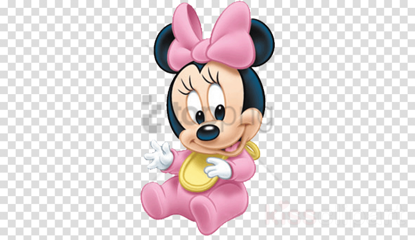 Free Png Imagenes De La Minnie Bebe Png Image With - Baby Mickey Mouse Background Clipart (850x492), Png Download