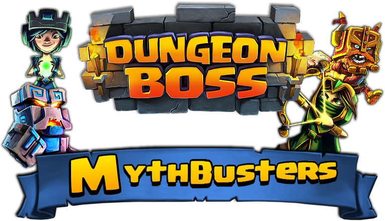 Sb Mythbusters Title2 Zpsckwtxdtv - Dungeon Boss Clipart (800x450), Png Download