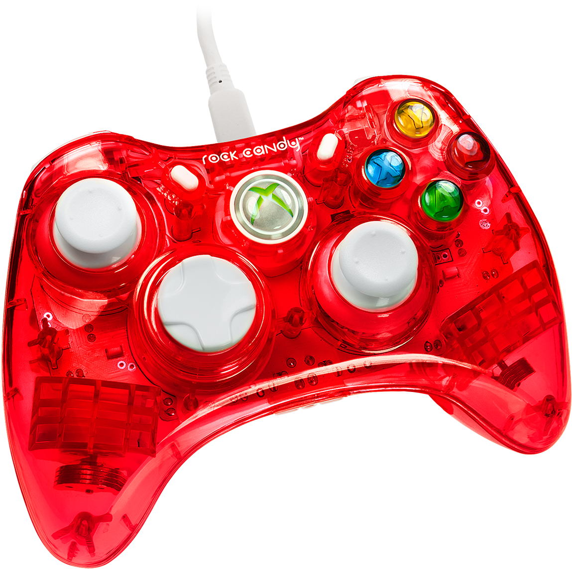 Pdp Rock Candy Xbox 360 Wired Controller, Stormin' Clipart (1149x1144), Png Download