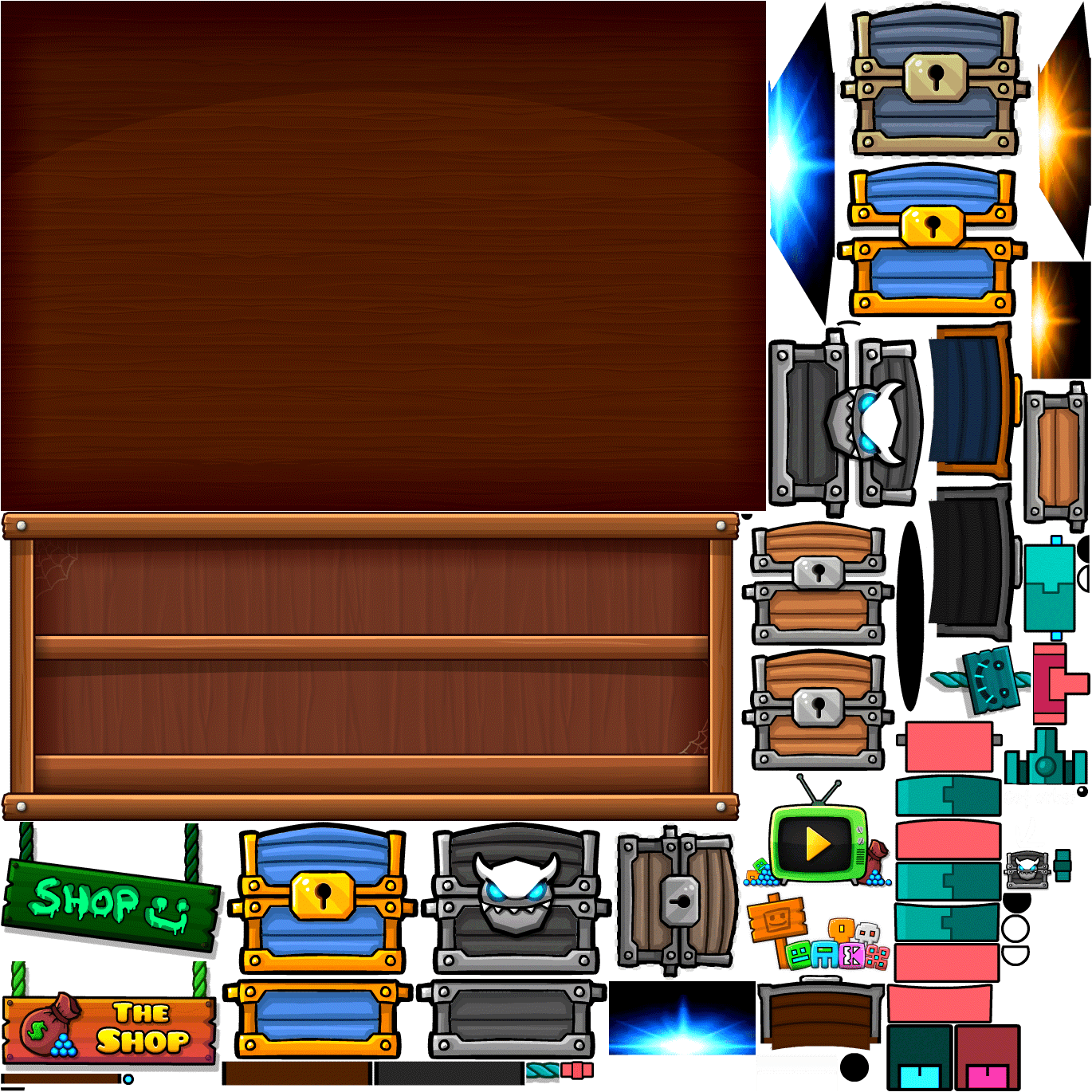 Geometry Dash Shop Png Clipart - Large Size Png Image - PikPng